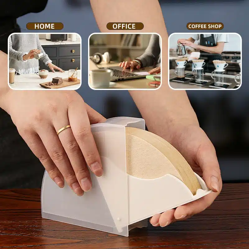Papier filtre à café en forme d’éventail – Image 5