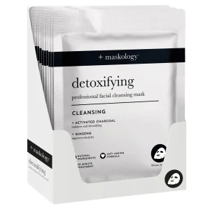 +maskology Masque tissu professionnel détoxifiant